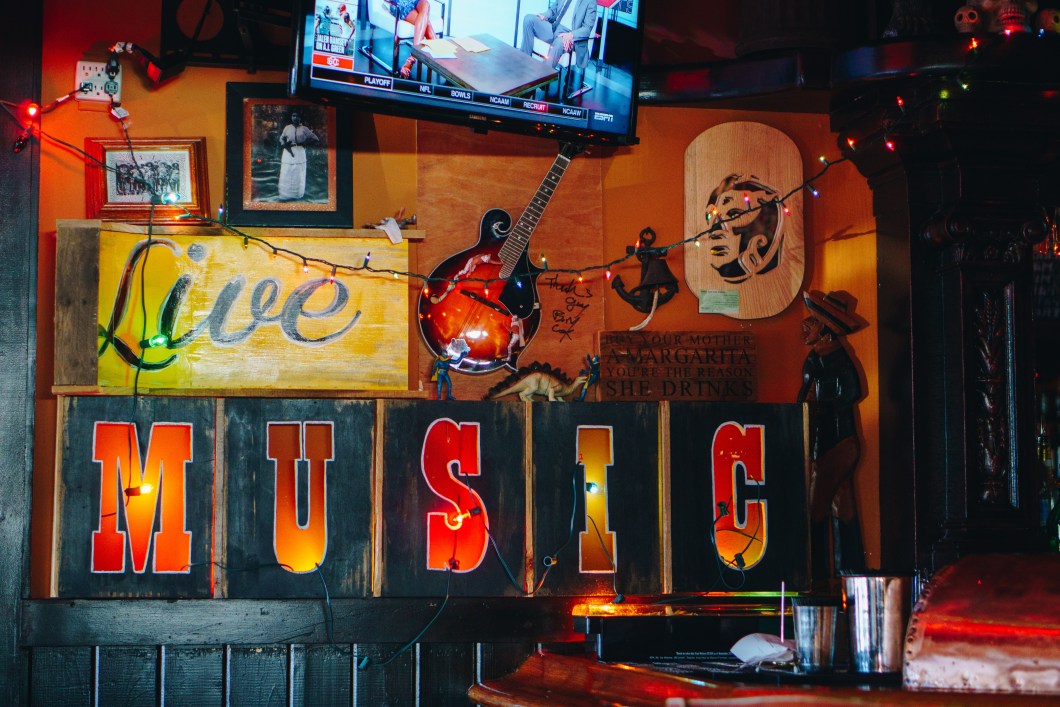Credits in comments Live Music sign in 10th Ave Burrito